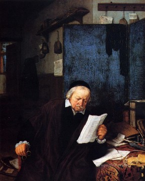 弁護士の書斎 オランダの風俗画家 アドリアエン・ファン・オスターデ Oil Paintings
